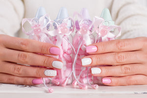 Cutest Baby Shower Nail Ideas<br> For The Mom-To-Be